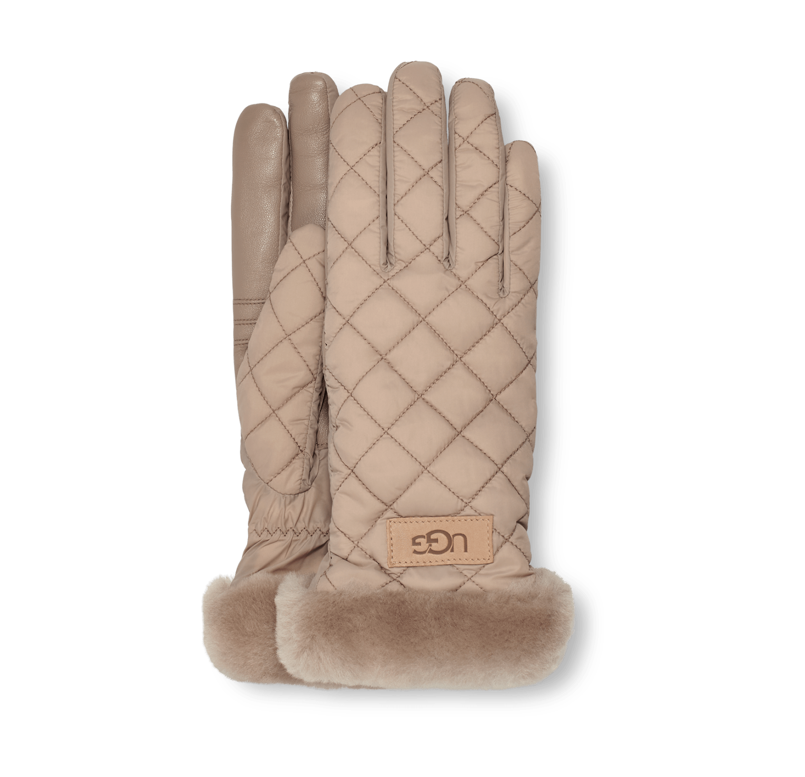 UGG ブラック キルティング手袋 UGG® 公式【 キルティング パフォーマンス グローブ|Quilted